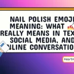 nail polish emoji meaning