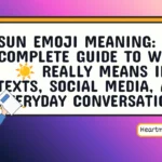 sun emoji meaning