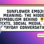 sunflower emoji meaning
