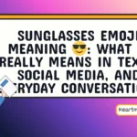 sunglasses emoji meaning