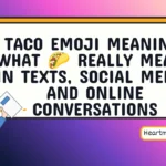 taco emoji meaning