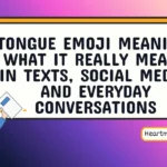 tongue emoji meaning