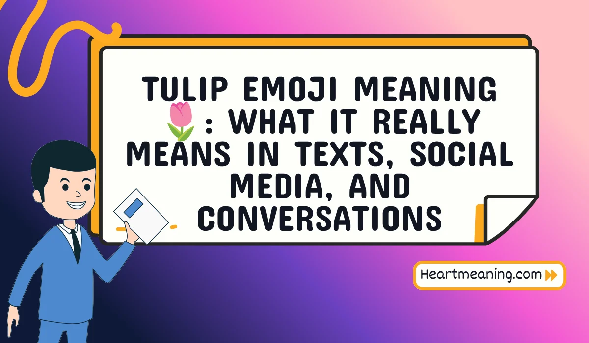 tulip emoji meaning
