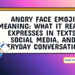 angry face emoji meaning