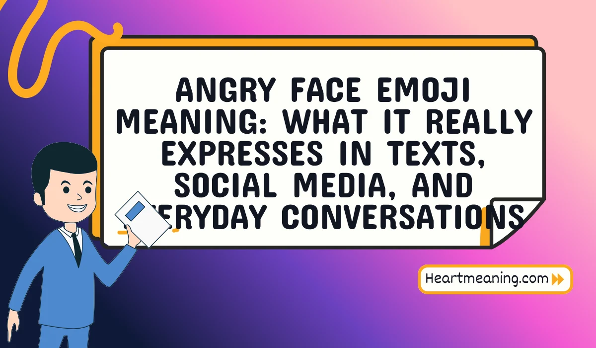 angry face emoji meaning
