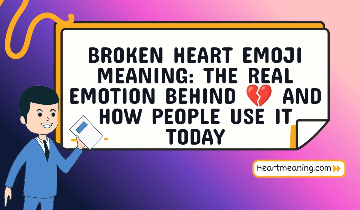 broken heart emoji meaning