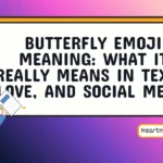 butterfly emoji meaning