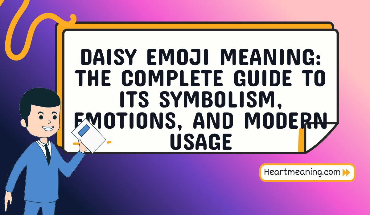 daisy emoji meaning