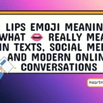 lips emoji meaning