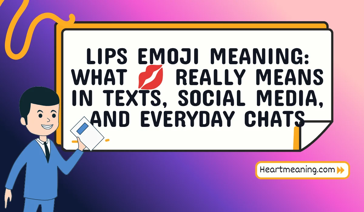 lips emoji meaning