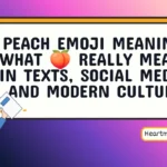 peach emoji meaning