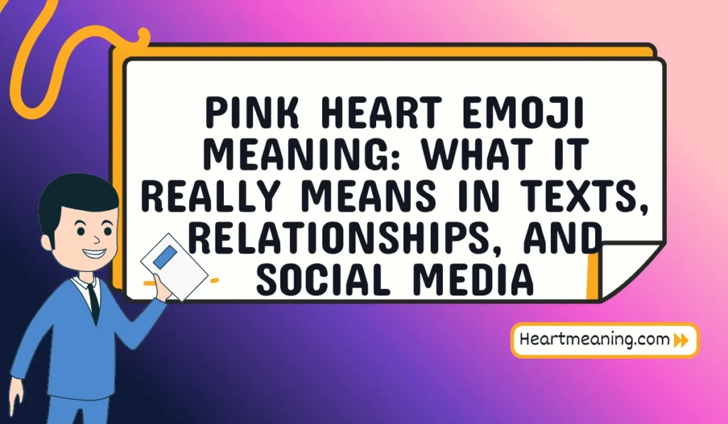pink heart emoji meaning