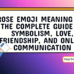 rose emoji meaning