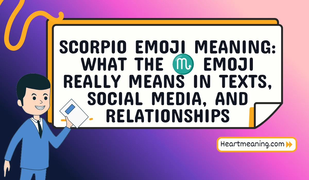 scorpio emoji meaning