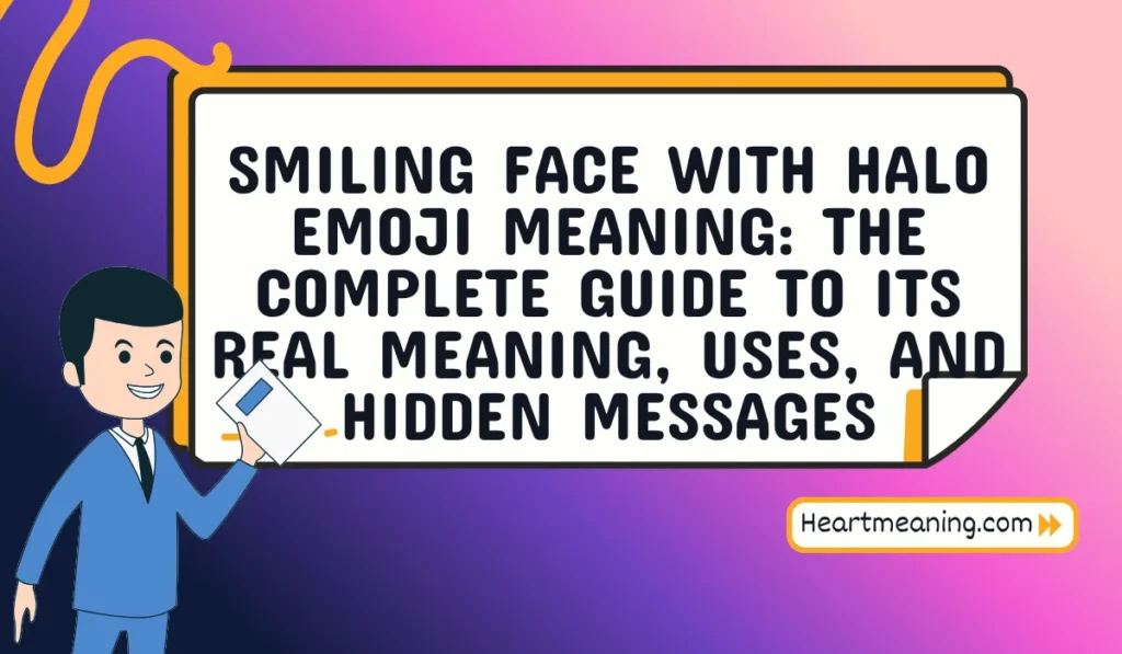 smiling face with halo emoji meaning