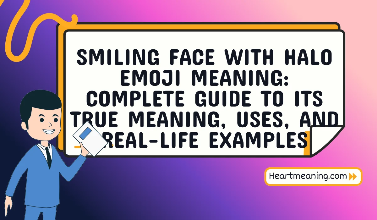 smiling face with halo emoji meaning