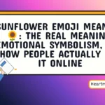 sunflower emoji meaning